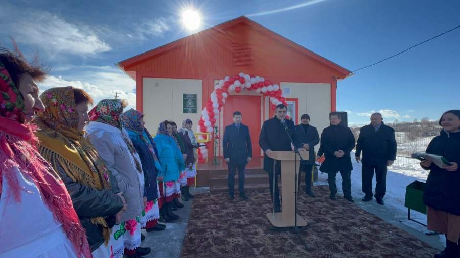 В селе Ковали Пестречинского района открыли модульный фельдшерско-акушерский пункт