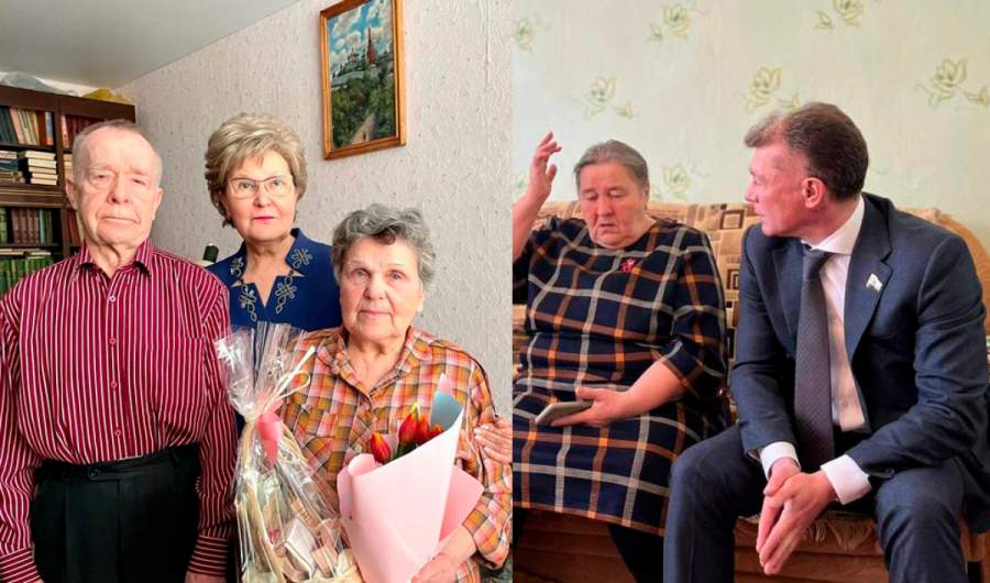 Депутаты Госдумы посетили семьи участников СВО