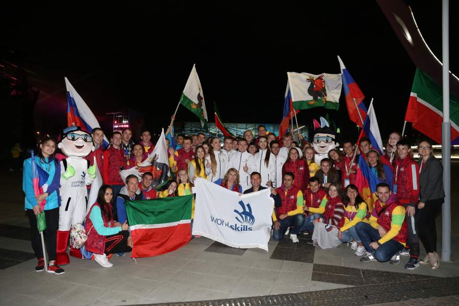 В Сочи стартовала эстафета флага WorldSkills Kazan-2019